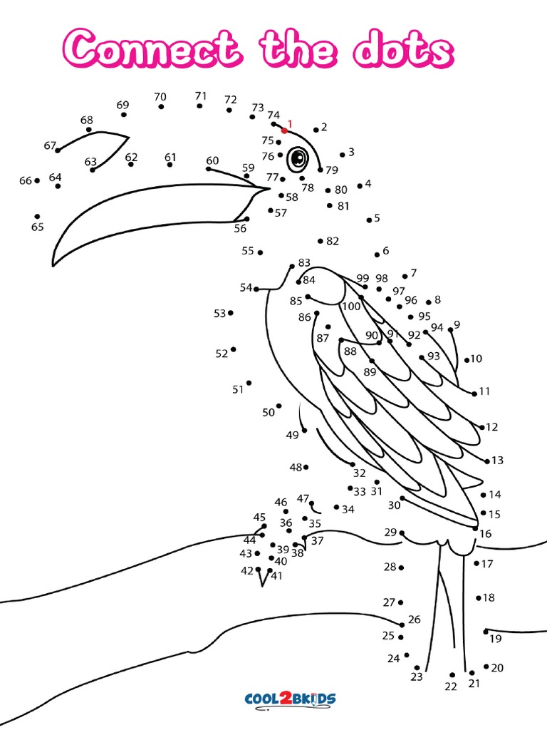 1 100 Dot To Dot Printables | PDF - Worksheets Library