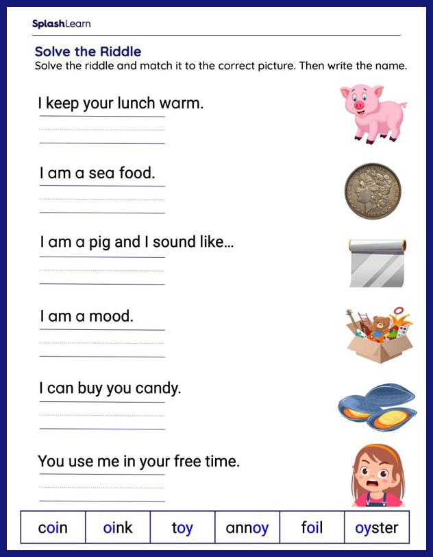 Free Printable 2nd Grade ELA Worksheets for Kids Online - Worksheets ...