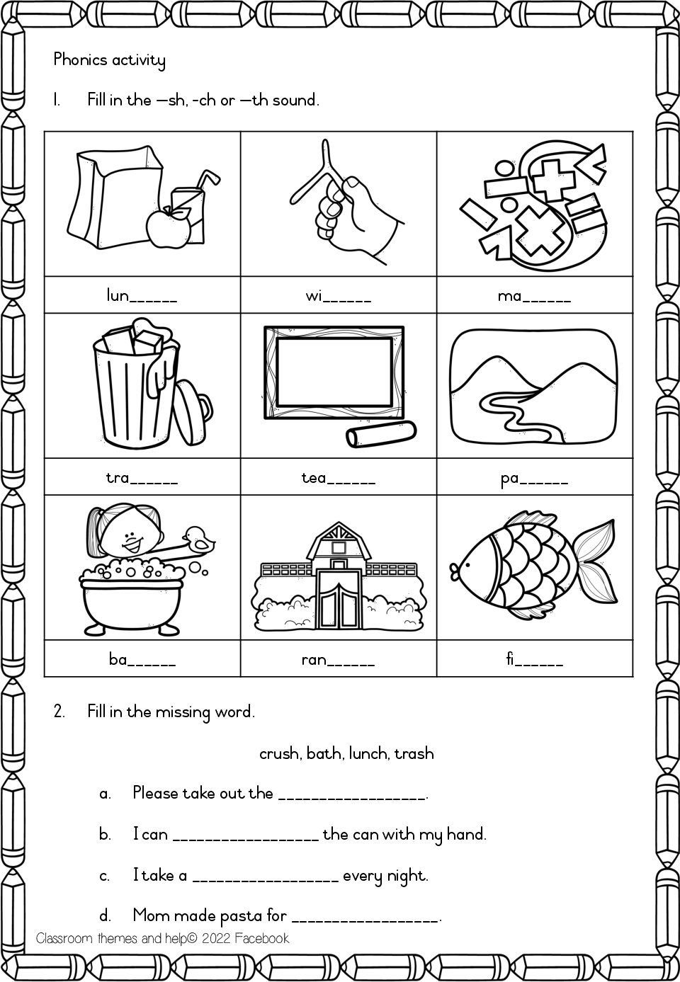 Grade 2 - Worksheets - Literacy - Worksheets Library