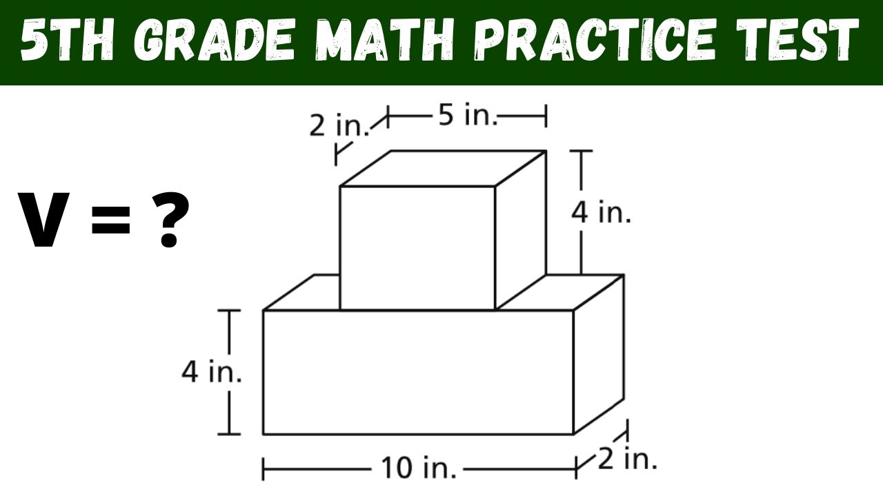 Grade 5 Math revision test • Teacha! - Worksheets Library