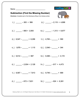 5th grade math Worksheets, word lists and activities. | GreatSchools ...