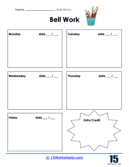 Bell Work Worksheets - 15 Worksheets.com - Worksheets Library