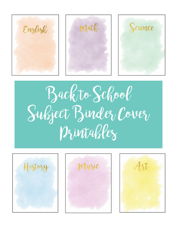 Free free printable homeschool binder covers, Download Free free ...