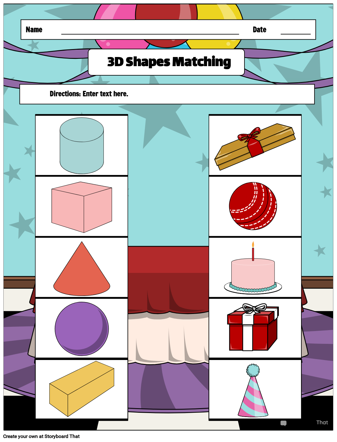 3D Shapes Worksheets: Free & Printable - Worksheets Library