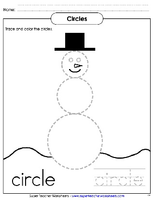 Kindergarten Worksheets: Basic Shapes - Worksheets Library