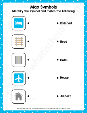 Map Symbol Worksheets for Grade 2 - Your Home Teacher - Worksheets Library