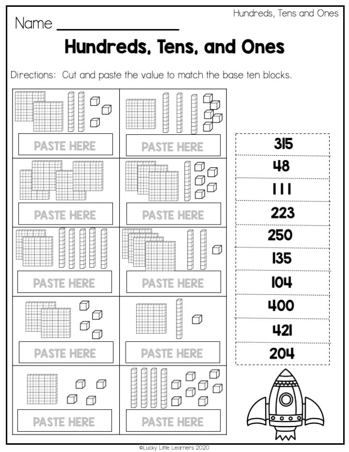 Place Value: Tens and Ones #16 | PrimaryLearning.Org - Worksheets Library