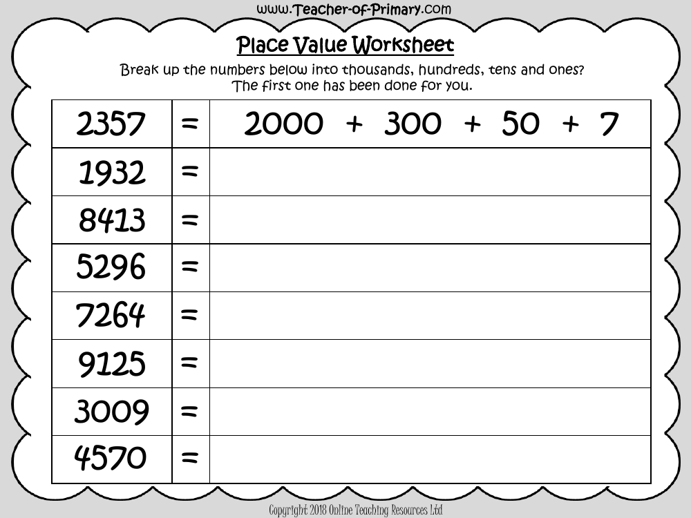 Place Value within 100 - Maths Place Value Primary Resource ...