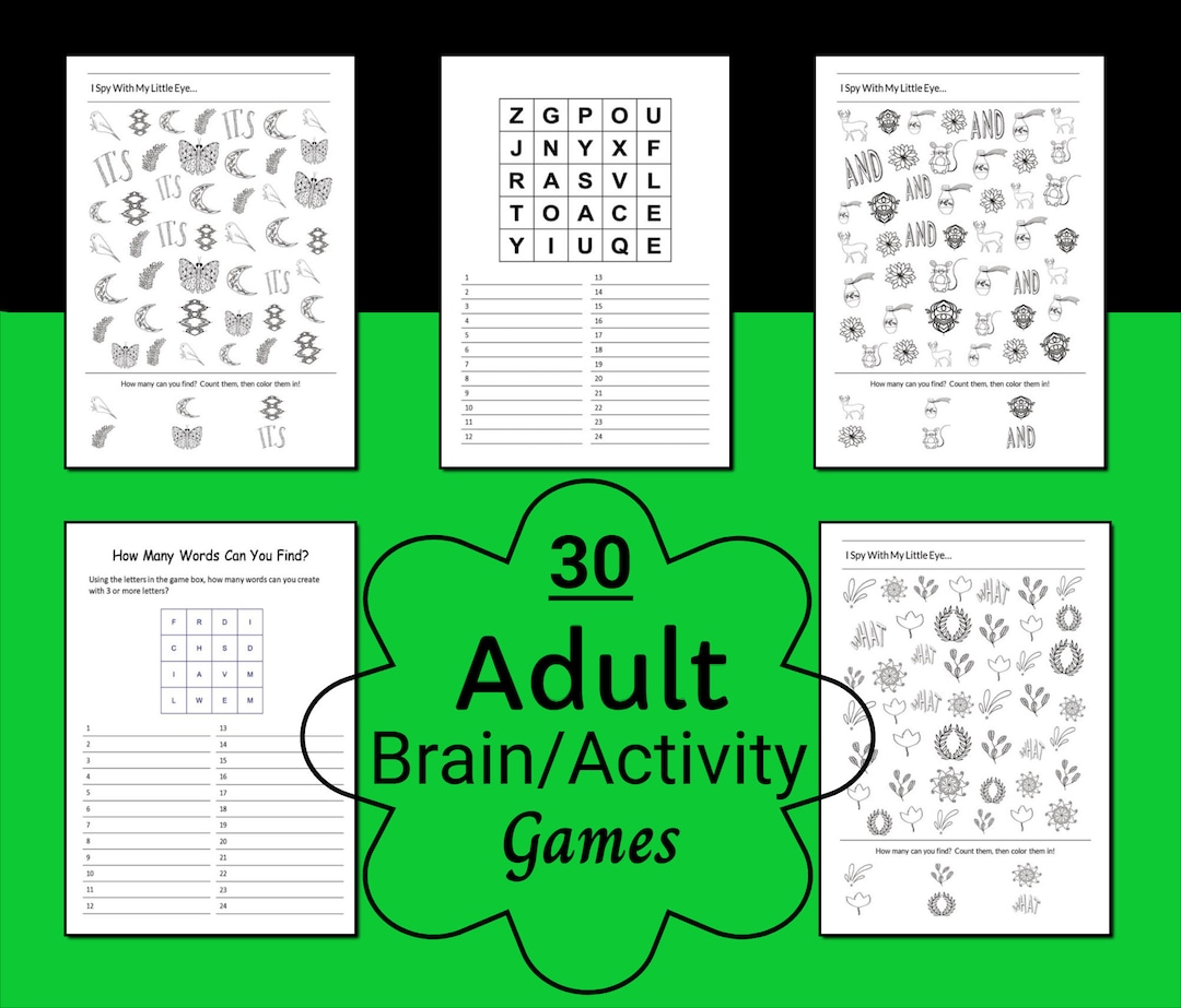 Free printable brain games for seniors, Download Free printable brain ... image.