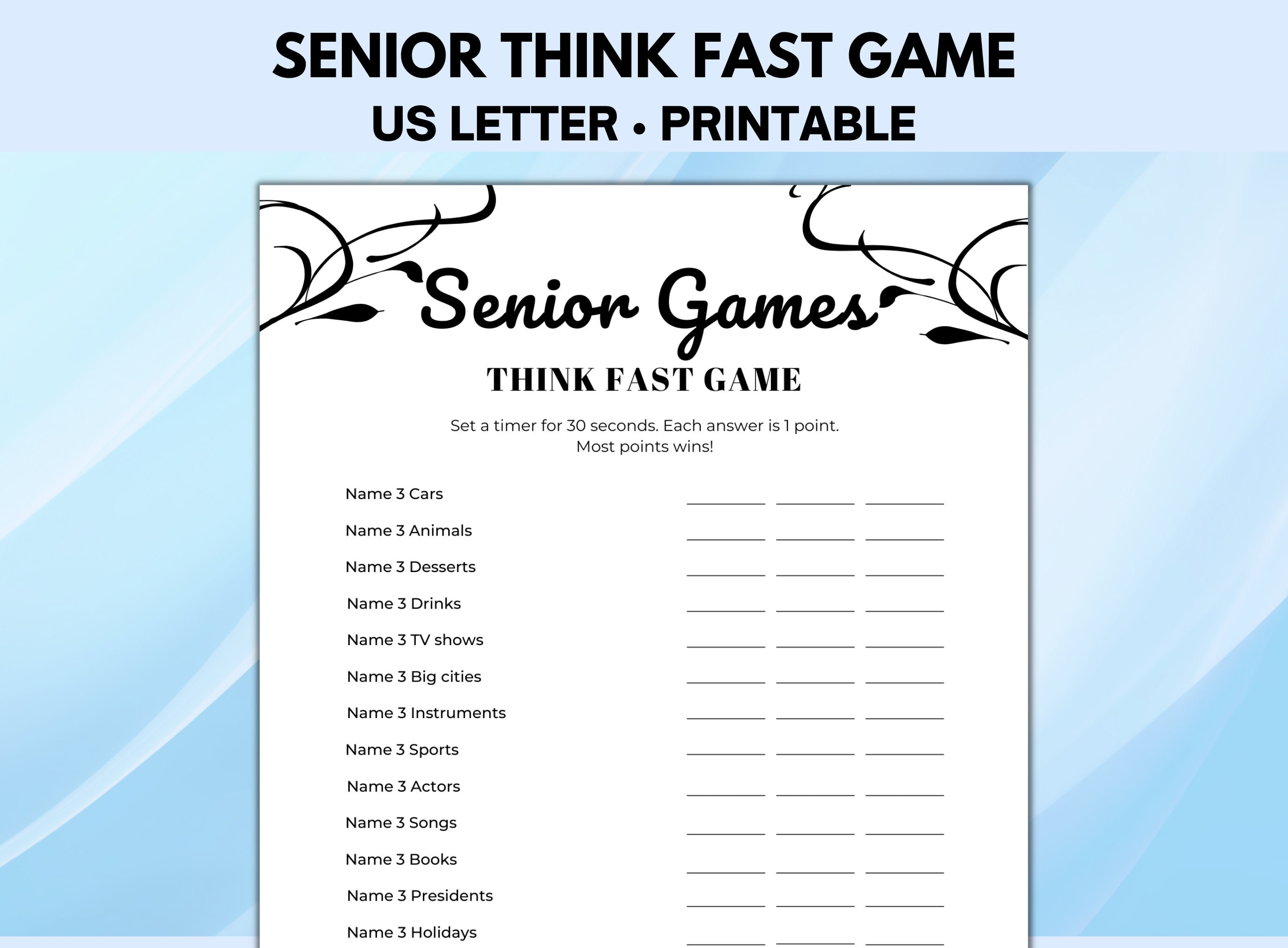 Free printable brain games for seniors, Download Free printable brain ...