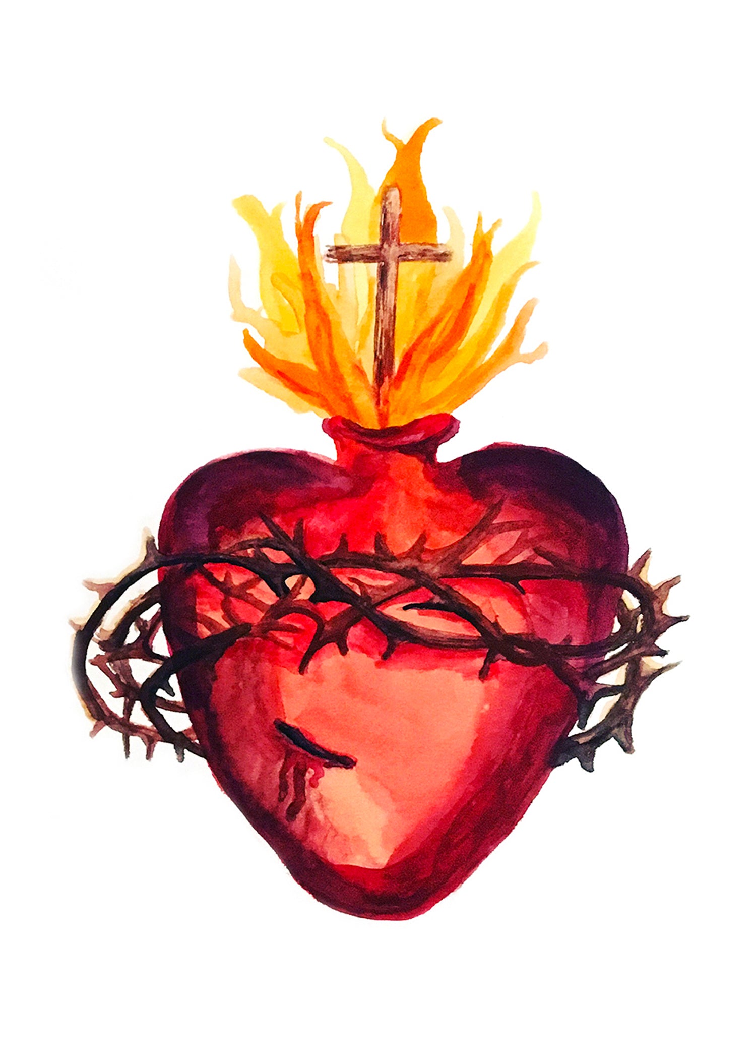 Sacred Heart Of Jesus Digital Download - Worksheets Library