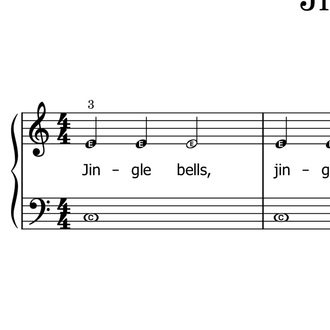 Free printable sheet music jingle bells, Download Free printable sheet ...