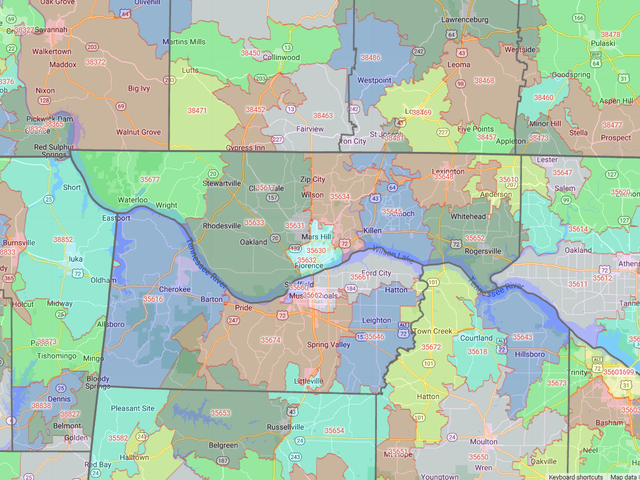 Houston Zip Code Maps | Ameritex Houston Movers - Worksheets Library