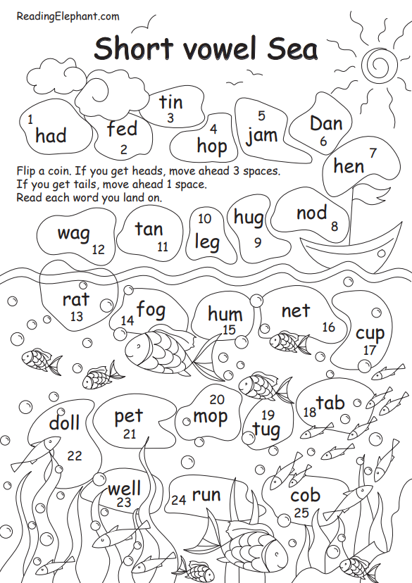 Free short vowels worksheet pdf, Download Free short vowels worksheet ... image.