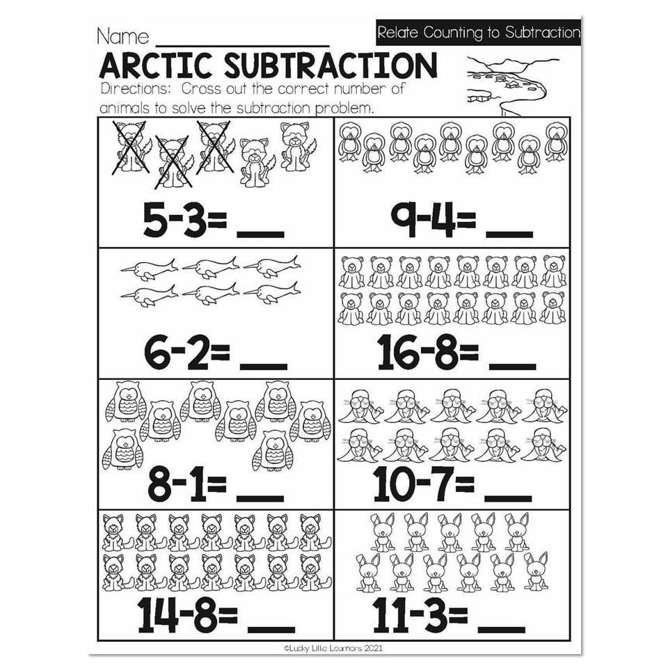 Math Worksheets for Kindergarten, 1st, 2nd, 3rd, 4th grade+ ...