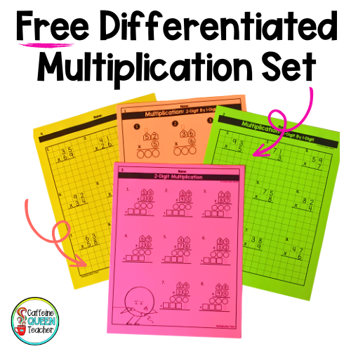 Double Digit Multiplication Worksheets - Math Monks - Worksheets Library