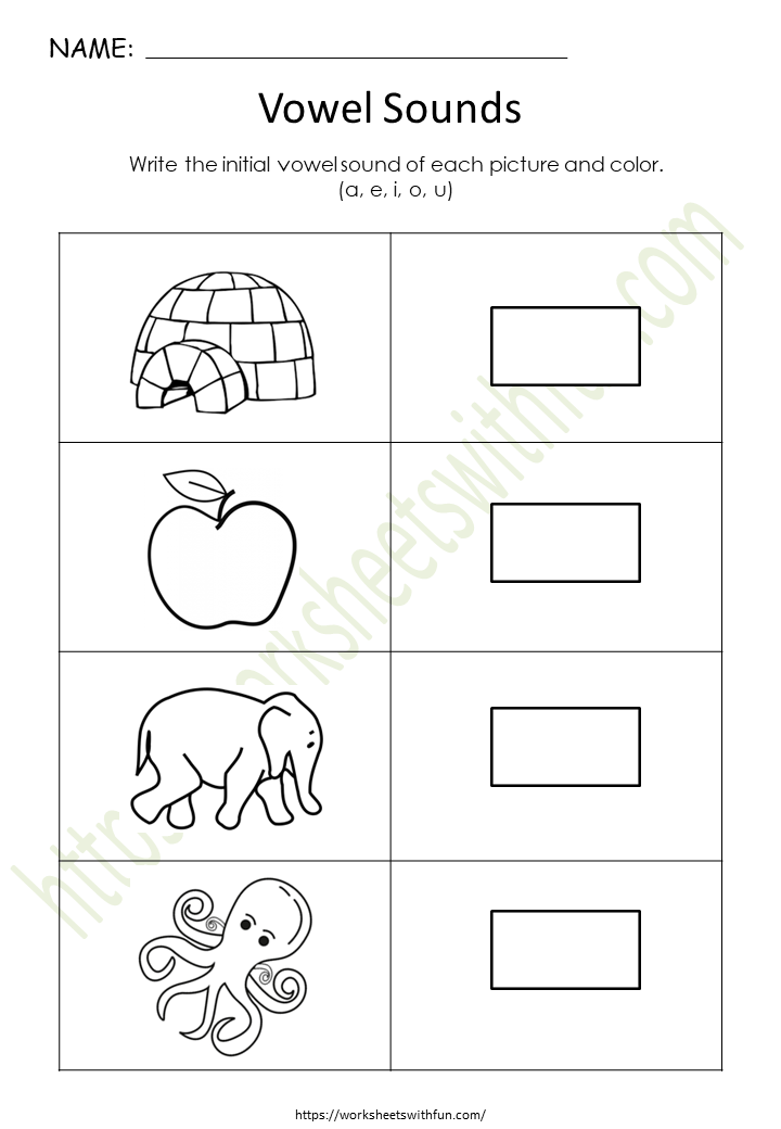 Free Short Vowels Worksheet for Kindergarten | Made By Teachers ...