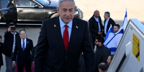 Netanyahu flight