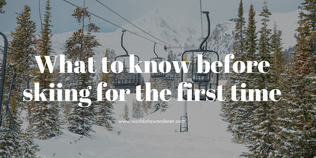 What to know before skiing for the first time