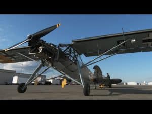 Fi 156 Storch Argus AS 10C Engine Run