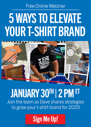 webinar to elevate your t-shirt brand