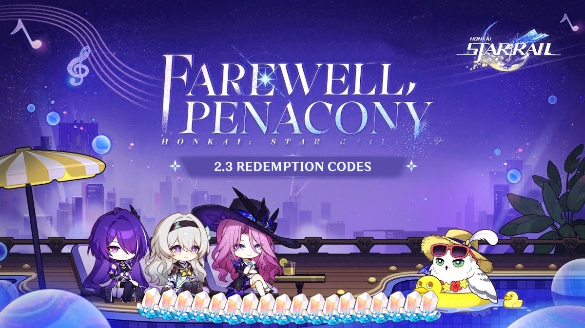 Honkai Star Rail Version 2.3 Livestream Redemption Codes