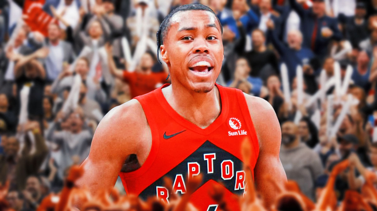 Raptors’ Scottie Barnes has hilarious 2-word reaction to fan portrait