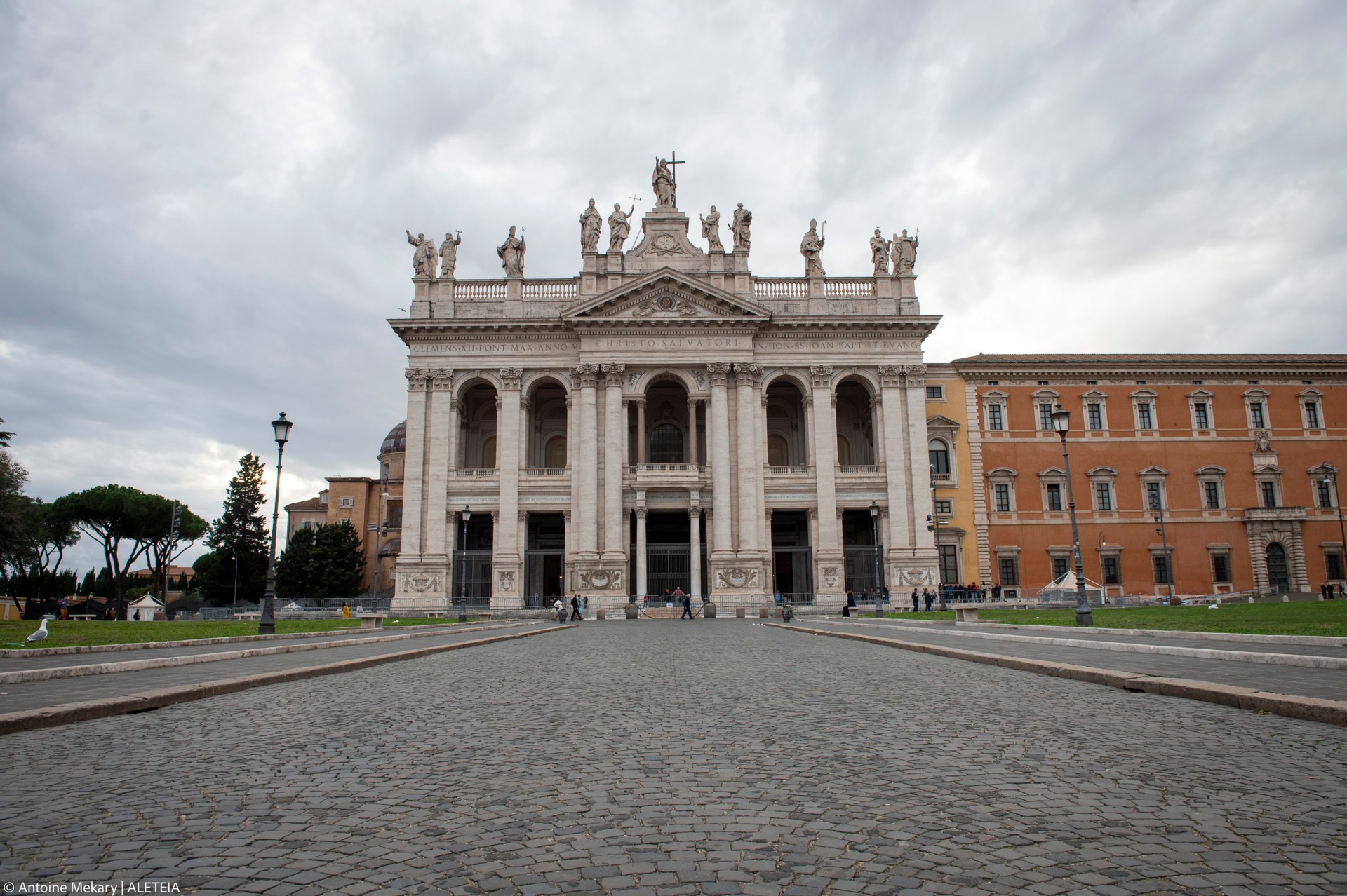 Celebration of the 1,700 years of St. John Lateran Basilica, with Cardinal Vicar Angelo De Donatis presiding over the Capitular Holy Mass.