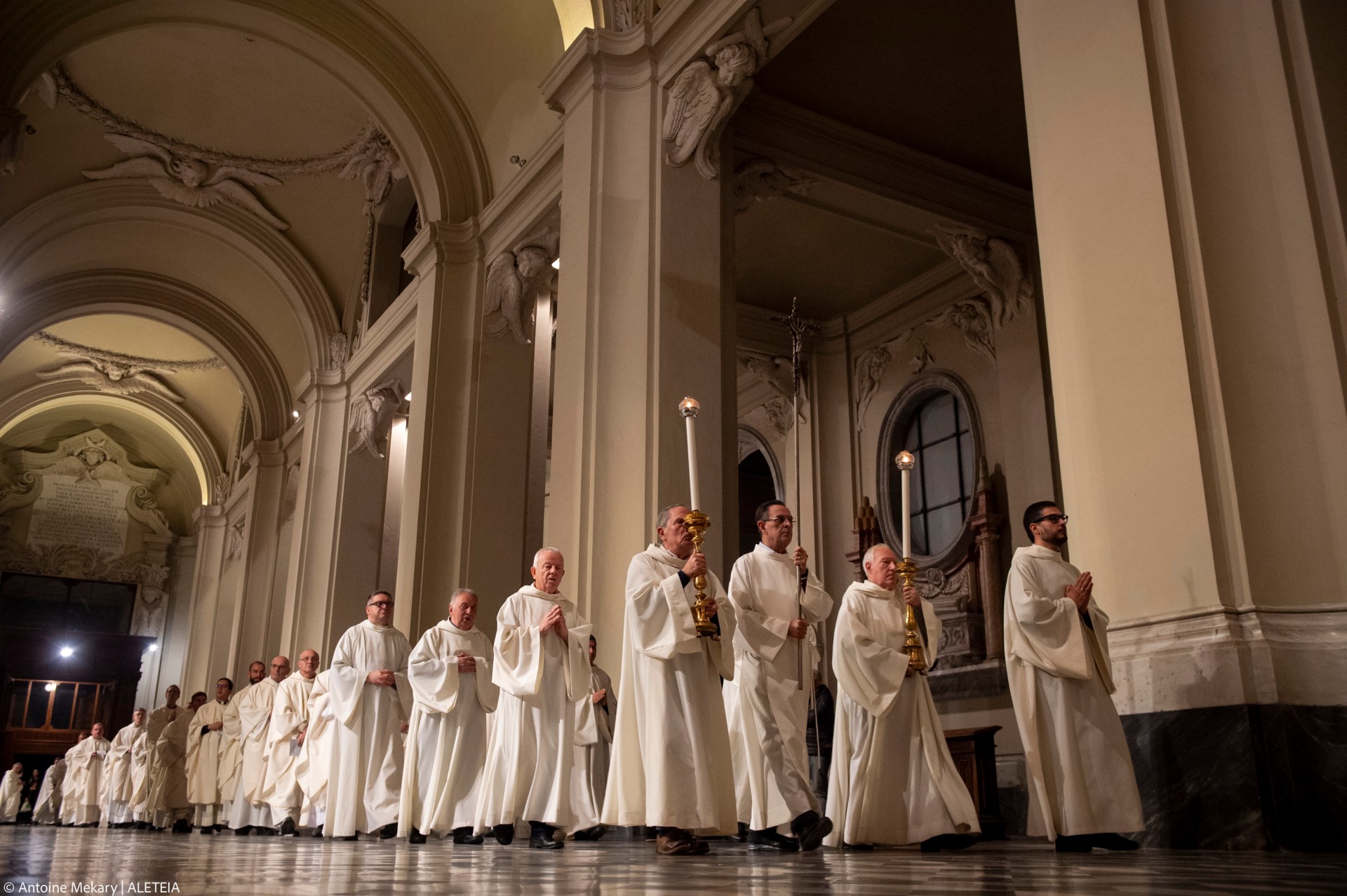 Celebration of the 1,700 years of St. John Lateran Basilica, with Cardinal Vicar Angelo De Donatis presiding over the Capitular Holy Mass.