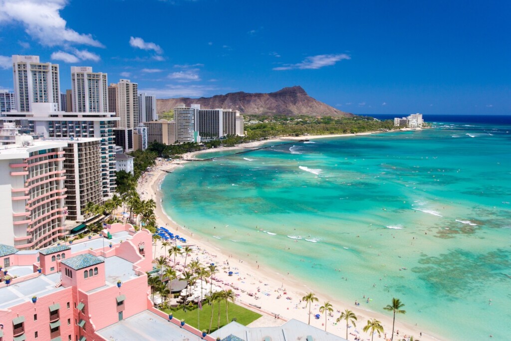 Waikiki Beach, Hawaiii