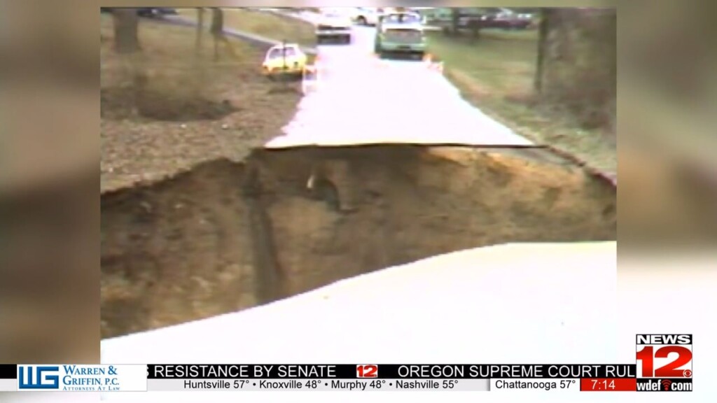 From The Archives: Giant Sinkhole Of 1983