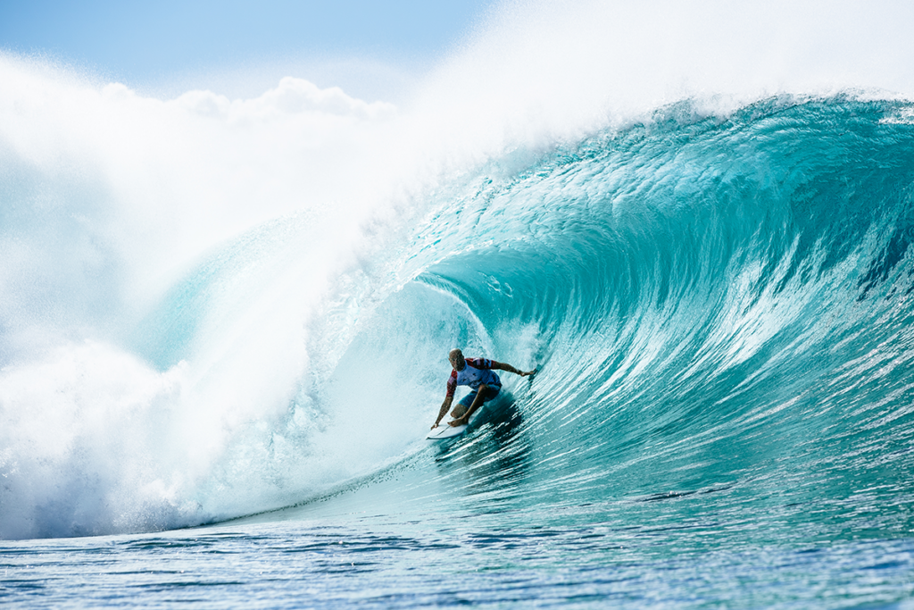 Kelly Slater Billabong Pro Pipeline 2022 Photo By Brent Bielmann World Surf League