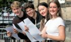 Pupils have received their results after returning to formal in-person exams for the first time in three years. Pic: Gareth Jennings/DCT Media.