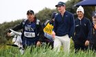 Calum Scott during the final round of the 152nd Open Championship at Royal Troon. Image: SNS.