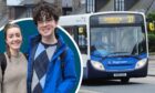 We sought people's views on whether free bus travel for young people is worth the hassle, with some blaming it for widespread anti-social behaviour. Image: Chris Sumner/Kirstin Brown/DC Thomson