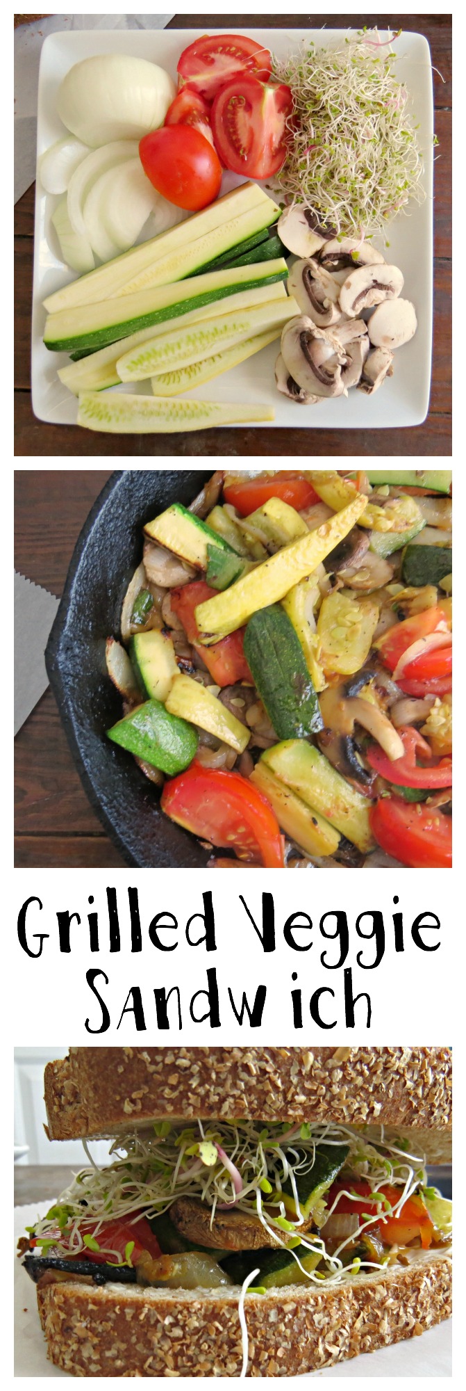 Grilled Veggie Sandwich