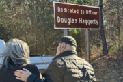 Montgomery Co. road dedicated to police officer who died in crash 3 years ago