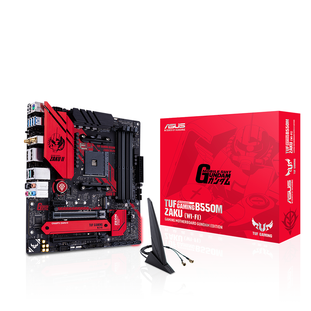 Asus TUF GAMING B550M (WI-FI) ZAKU II Gaming Motherboard | Arabhardware ...