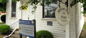 The African Zion Baptist Church was first organized in the 1850’s as the first black Baptist Church in western Virginia.