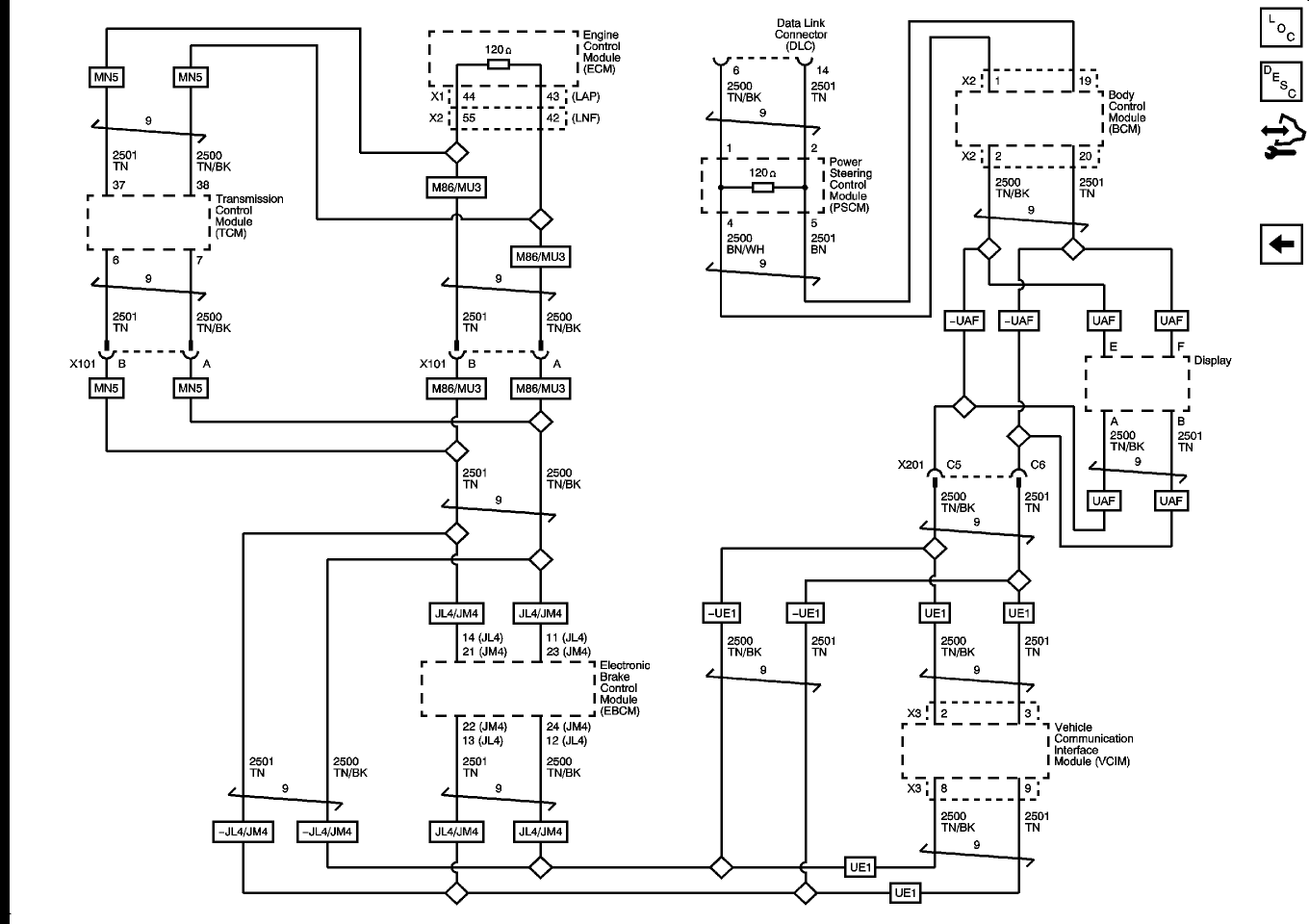 [DIAGRAM] 2005 Chevy Impala Body Control Module Bcm Computer 19812549 ...