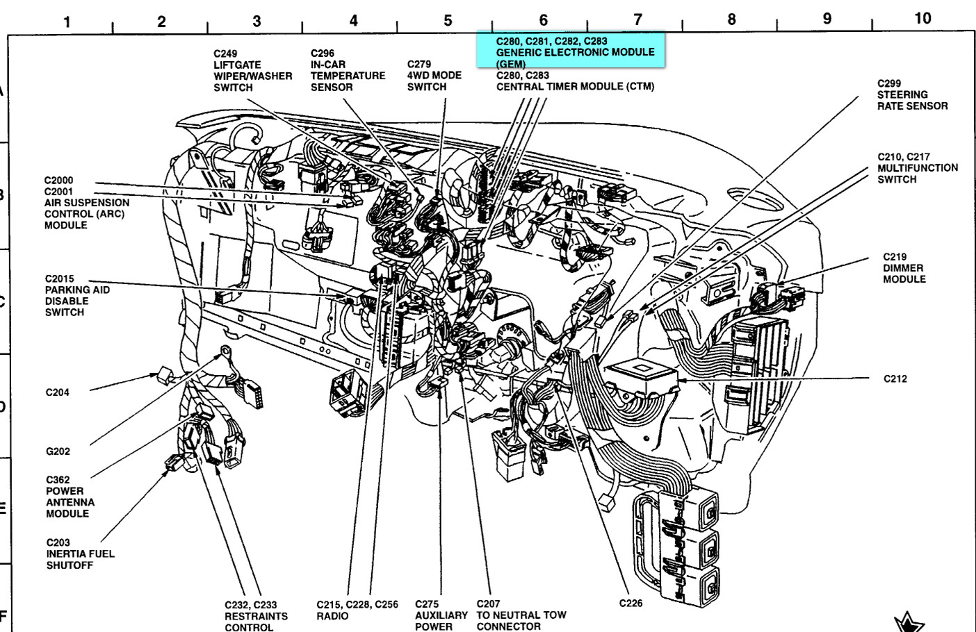 2001 Ford Explorer Sport Parts