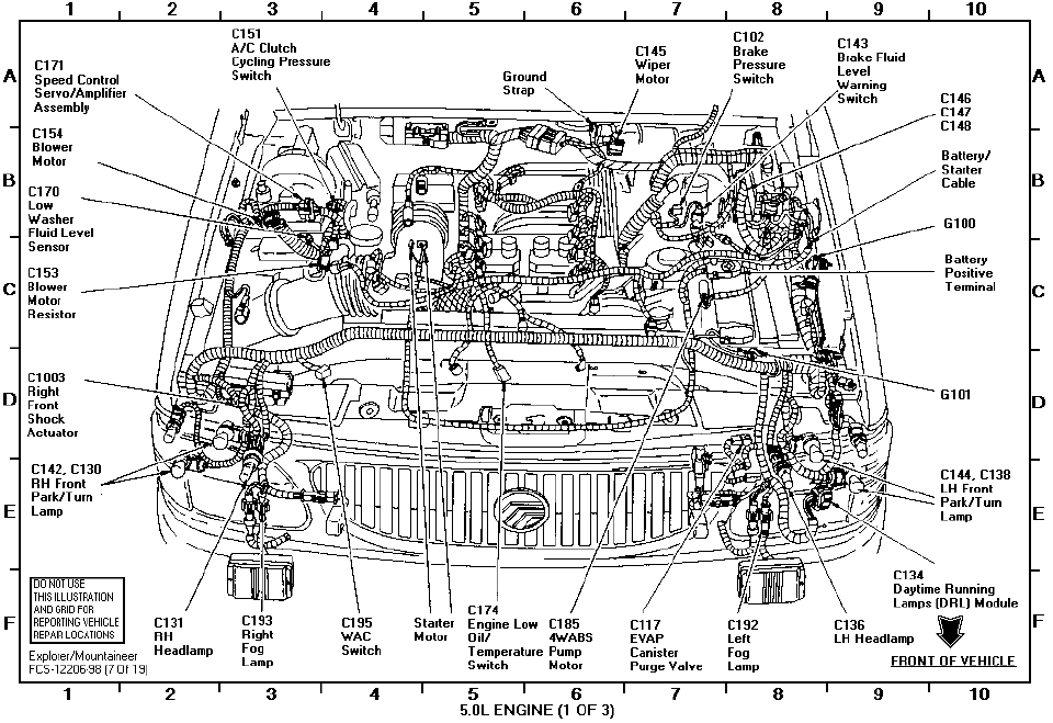 Engine Diagram Ford Explorer