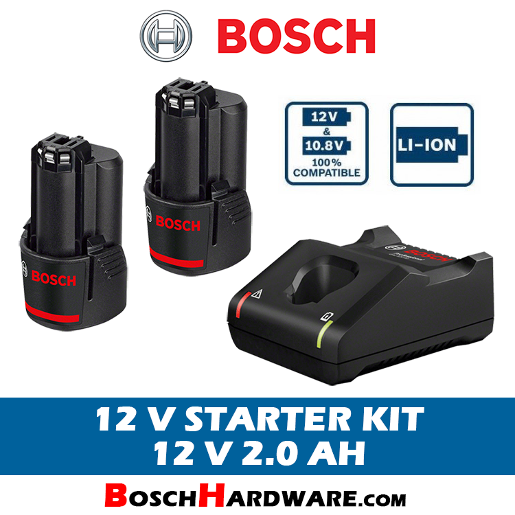 Bosch Starter Kit 12V 2.0Ah