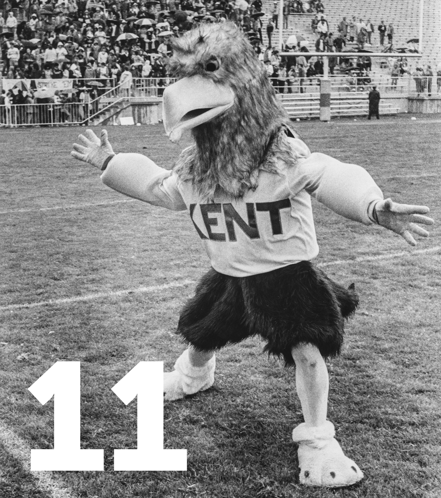 1985 Golden Eagle Mascot