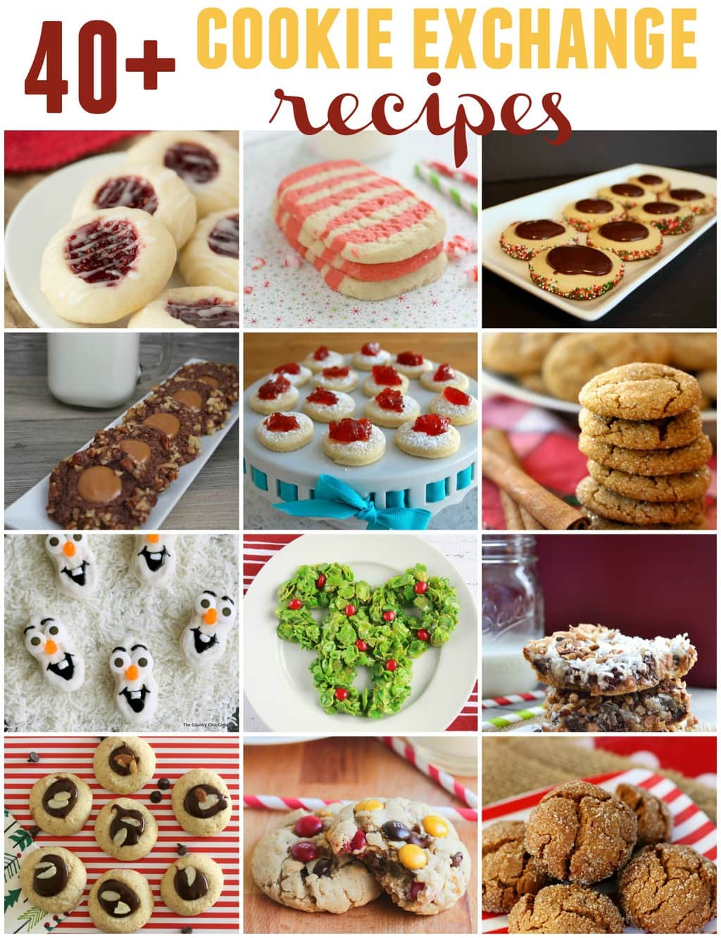 40+ cookie exchange recipes