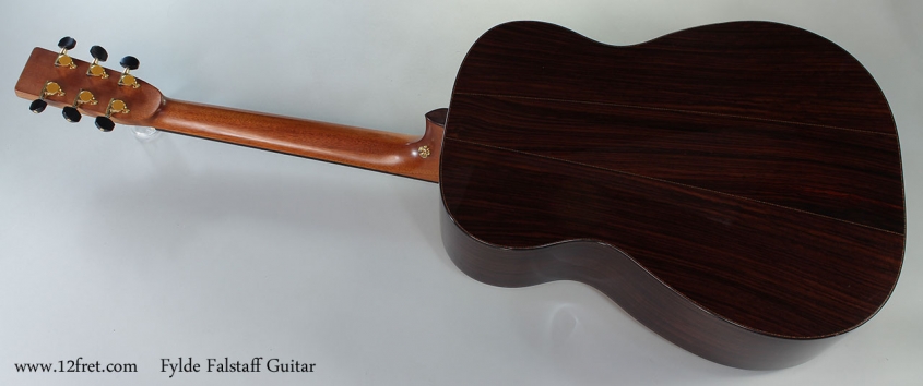 Fylde Falstaff Guitar Full Rear View