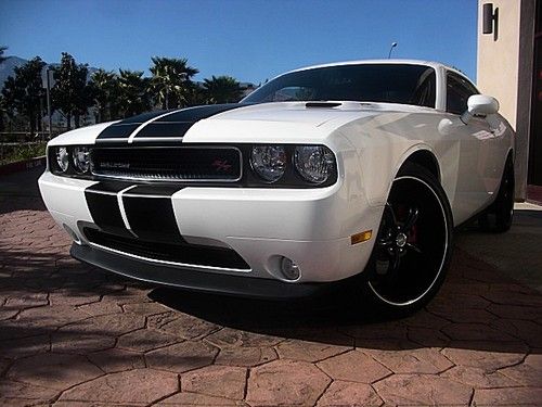 2011 dodge challenger r/t hemi 22" wheels &amp; tires srt look nav 11 stripes