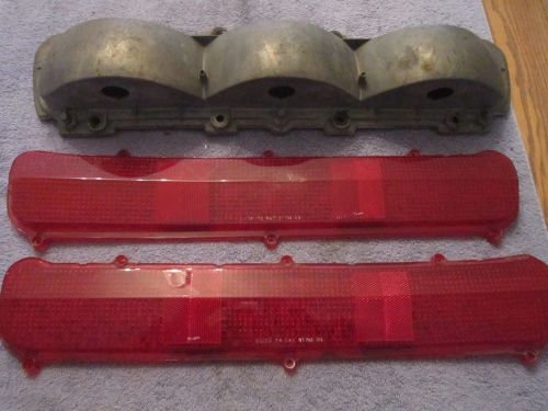 1966 pontiac gto original tail light lenses