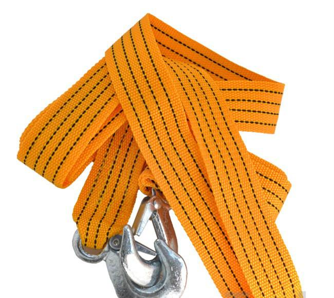 3meter tow cable hauling recovery trim strip heavy duty handy hook holder 3tons 