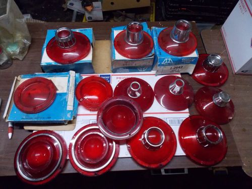 Ford taillight lot galaxie falcon fairlane glo-brite lens brake lenses